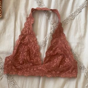 Halter lace Bralette